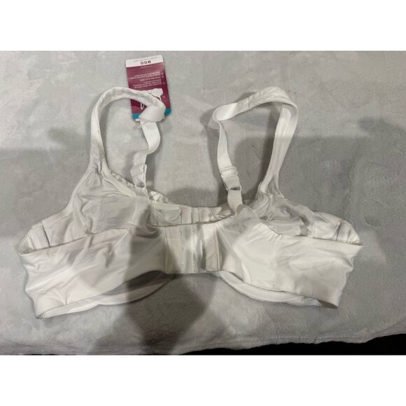 Olga 35519 Lace Sheer Leaves Underwire Minimizer Bra 40C - Picture 5 of 5